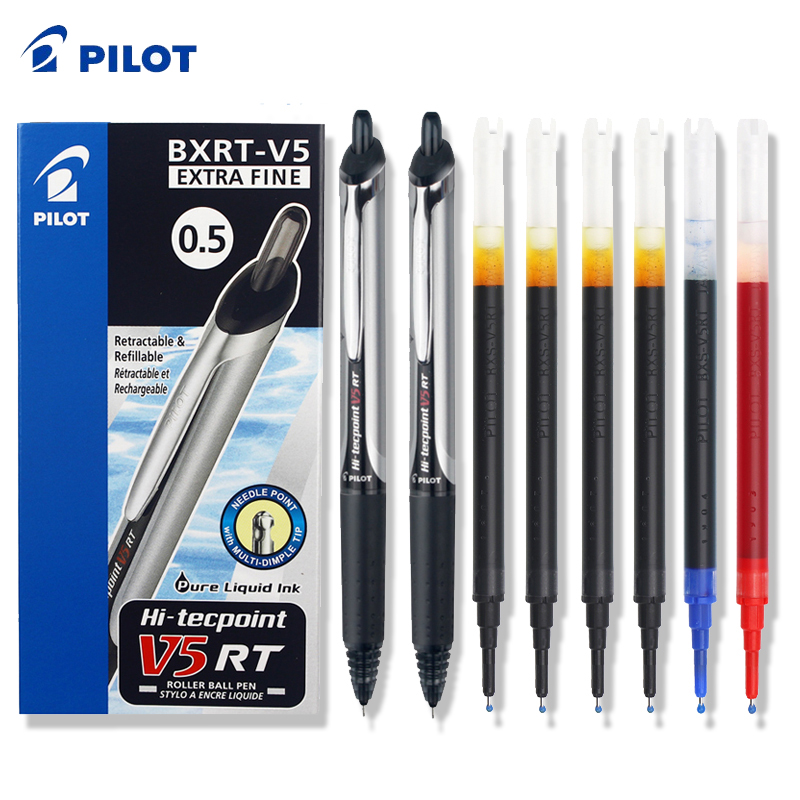 Pilot Pen V5 - Caneta de gel retrátil piloto BXRT-V5,