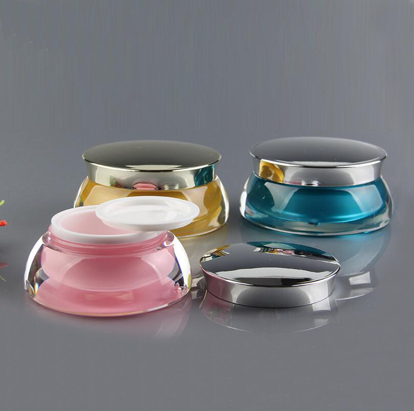 Gel Refill Pack - Frasco acrílico de plástico em forma