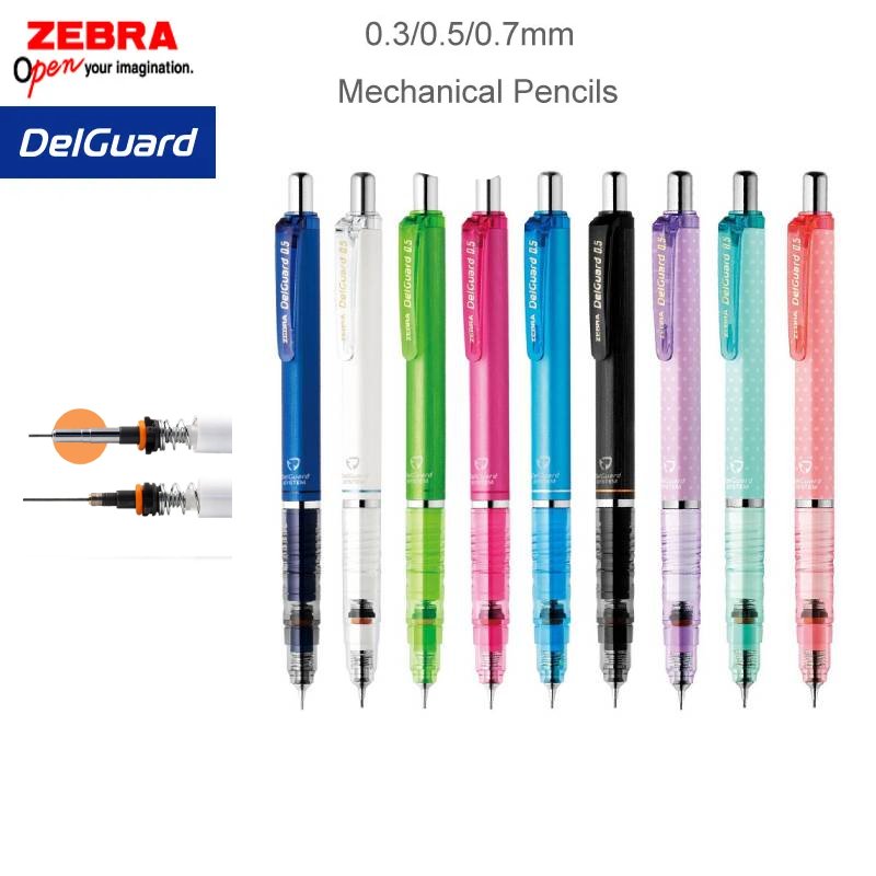Zebra Pen Sarasa - Zebra delguard lápis mecânico japonês papelaria