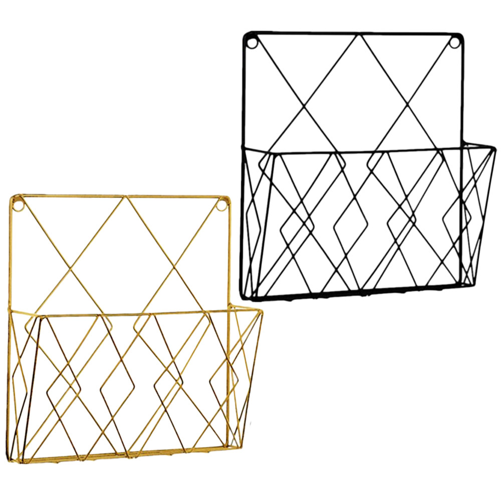 Magazine Holder Rack - 2 Peças Organizador de Arquivos de