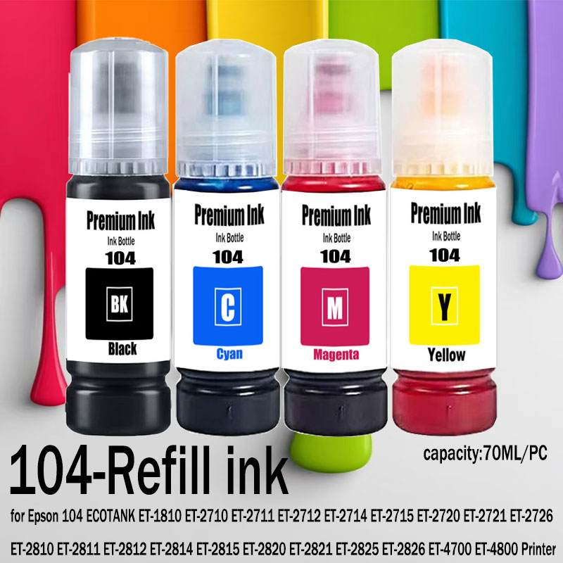 Fountain Pen Bottled Ink - 104 Garrafas de Tinta de Recarga