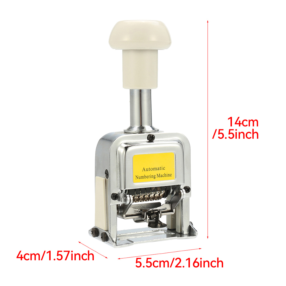 Máquina automática Número, 7 P - Rubber Date Stamp avaliação e preço
