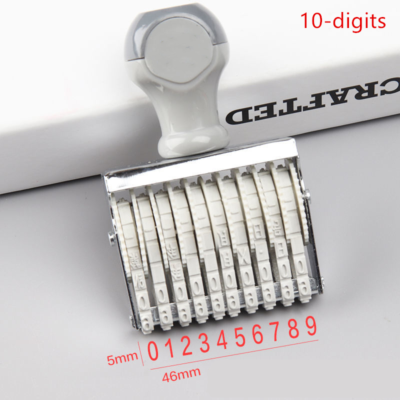 Carimbo portátil do número com - Rubber Date Stamp avaliação e preço