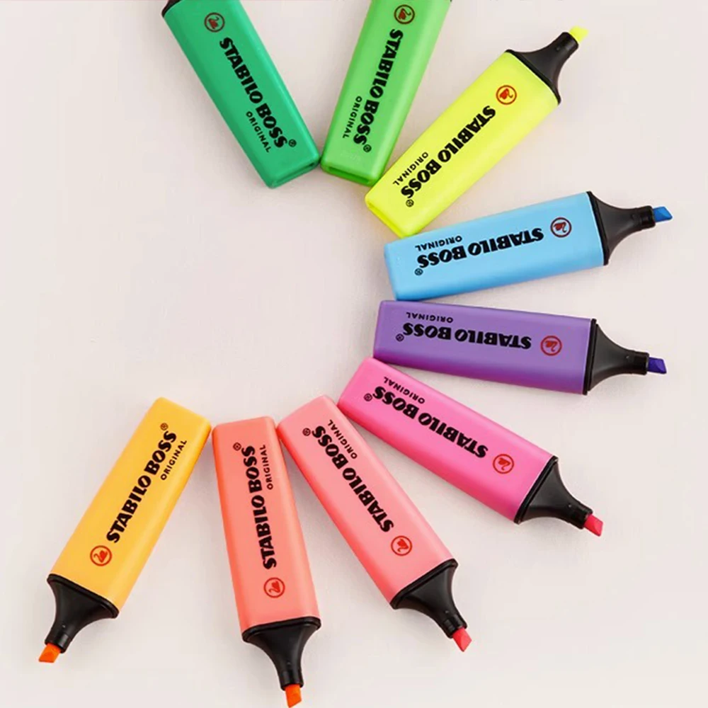 Conjunto de marcadores marcado - Stabilo Marker Boss avaliação e preço