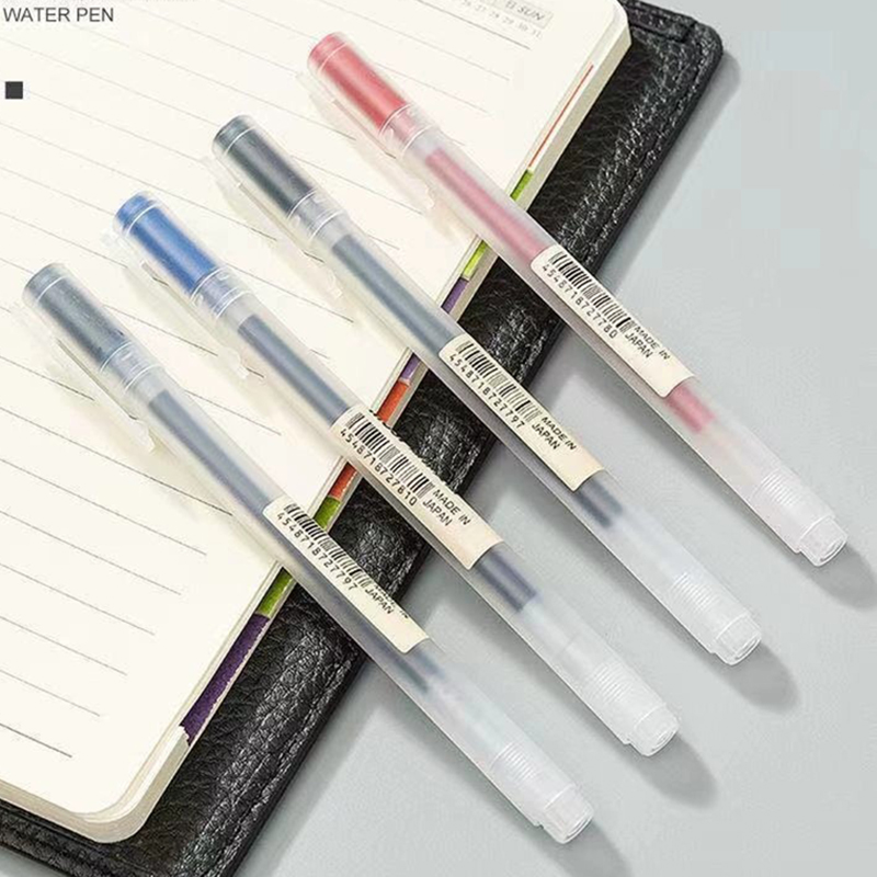 3-6 Pçs/set 0.38mm Kawaii MUJI - Muji Stationery Gel Pen avaliação e preço