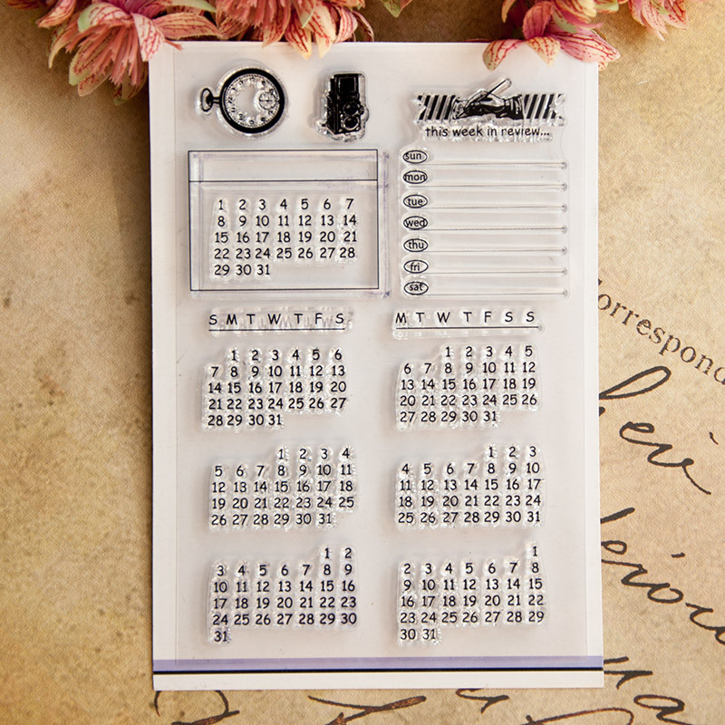 Carimbos de Borracha Transpare - Rubber Date Stamp avaliação e preço