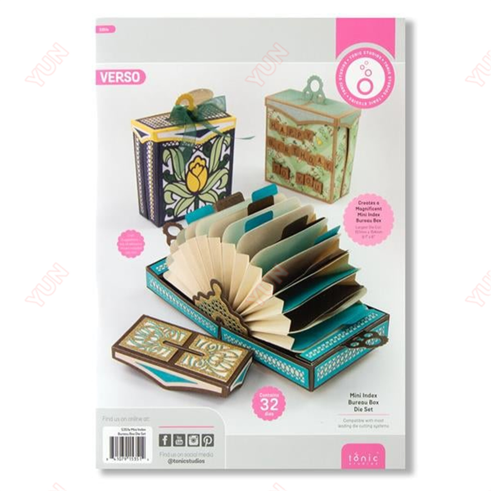 Mini Kit de Matrizes de Corte  - Card Index Box avaliação e preço