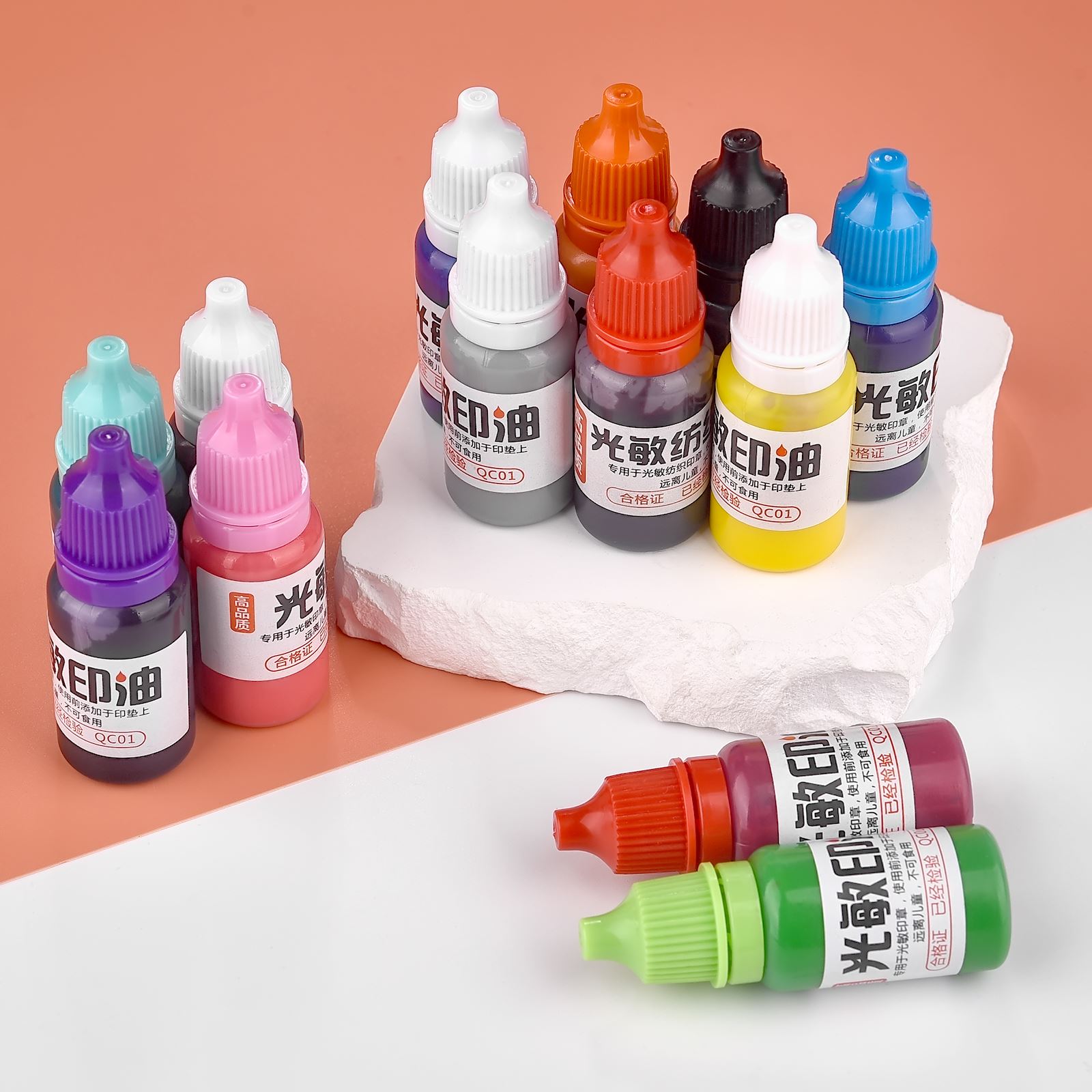 10ml recarga de tinta 13 cores - Rubber Date Stamp avaliação e preço