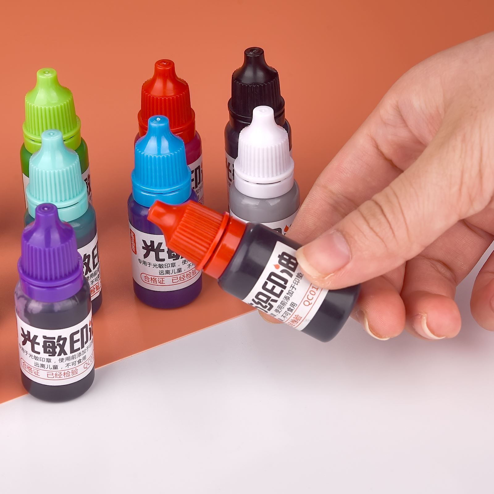 10ml recarga de tinta 13 cores - Rubber Date Stamp avaliação e preço