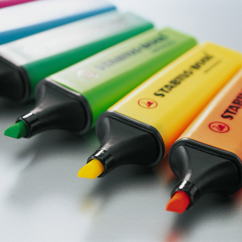 Marcador text-estabilo boss or - Stabilo Marker Boss avaliação e preço